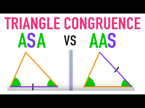 ASA & AAS Triangle Congruence