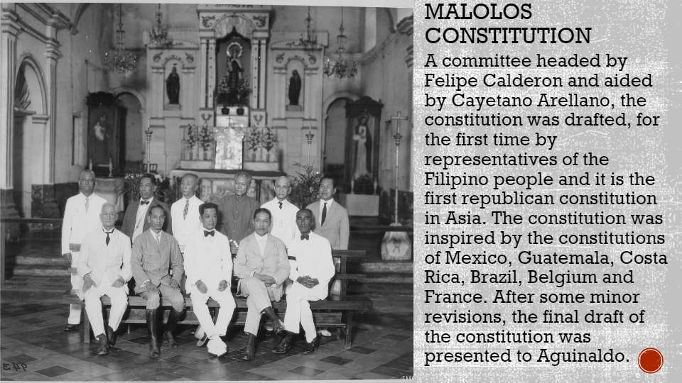 Malolos Congressdeclaration Of Independence Quizizz 1825