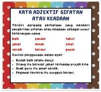 Latihan Kata Adjektif Tahun 6 Education Quiz Quizizz