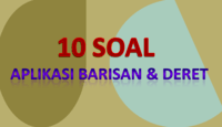 Barisan dan Seri - Kelas 2 - Kuis