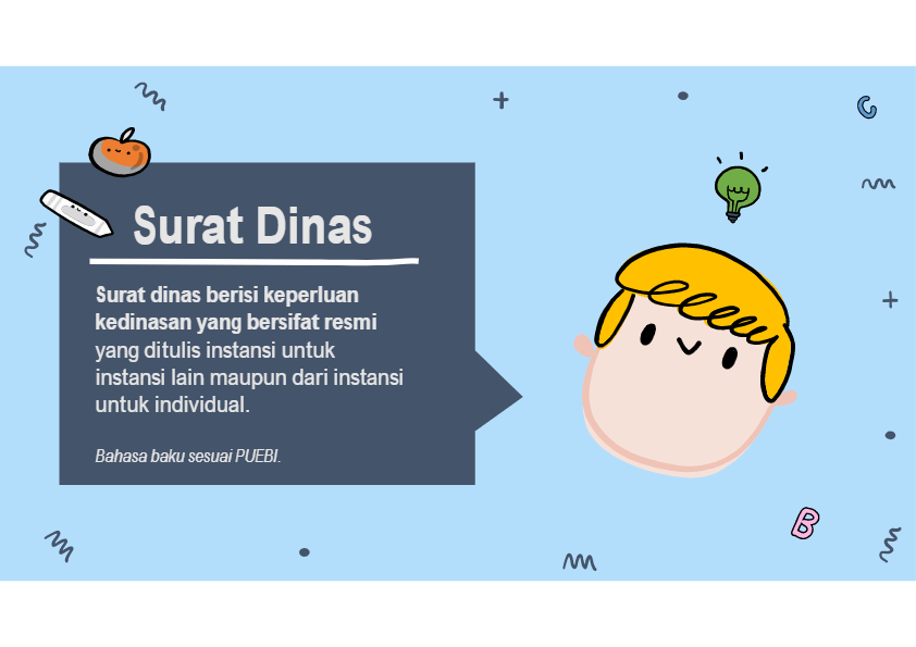 Berkorespondensi Dengan Surat Pribadi Dan Surat Dinas Quizizz