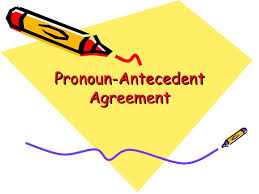 Pronoun-Antecedent Agreement Flashcards - Quizizz