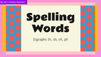 พยัญชนะ Digraphs - ระดับชั้น 5 - Quizizz