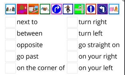 Prepositions of place to give directions | 52 plays | Quizizz