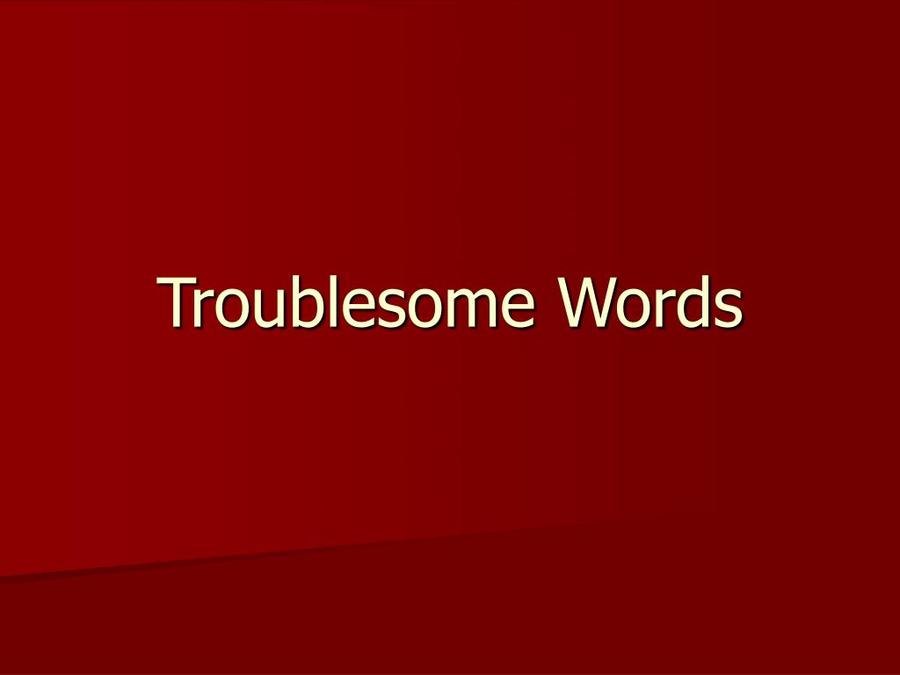 troublesome-verbs-and-words-i-quizizz