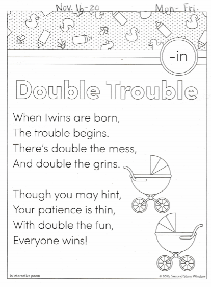double trouble poem