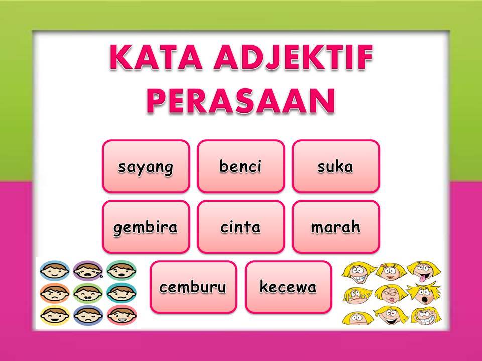 Kata Adjektif Perasaan / Waktu (Gambar) | Quizizz