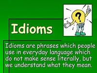 Idioms - Year 7 - Quizizz