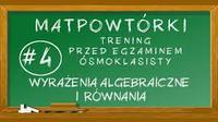 Wyrażenia i równania - Klasa 5 - Quiz