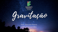 força centrípeta e gravitação - Série 9 - Questionário