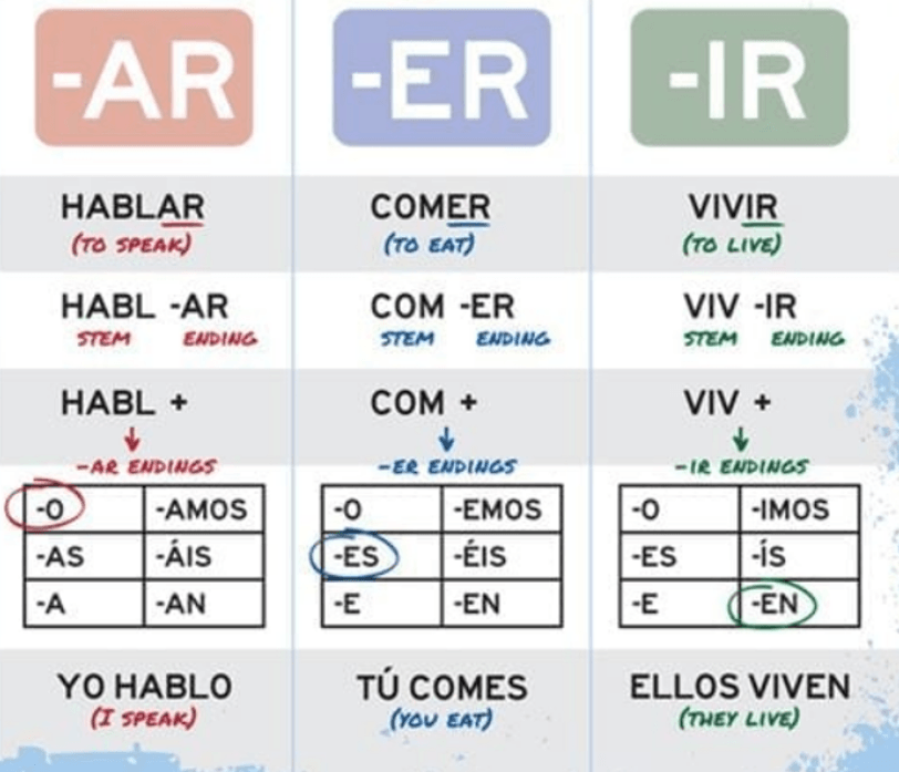 Present Tense Verbs Flashcards - Quizizz