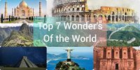 Seven wonders around the world