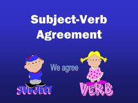 Subject-Verb Agreement - Year 4 - Quizizz