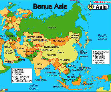 Benua Asia | Social Studies Quiz - Quizizz