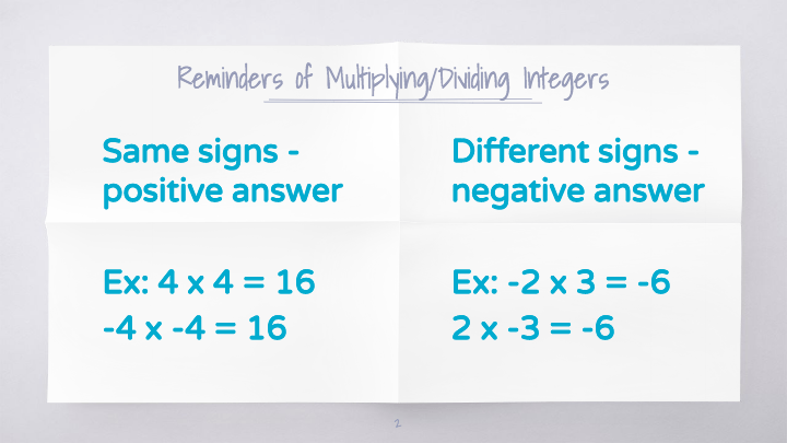 order of operations with integers | Mathematics - Quizizz