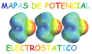 mapa de potencial electrostatico