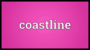 Coastline Terms