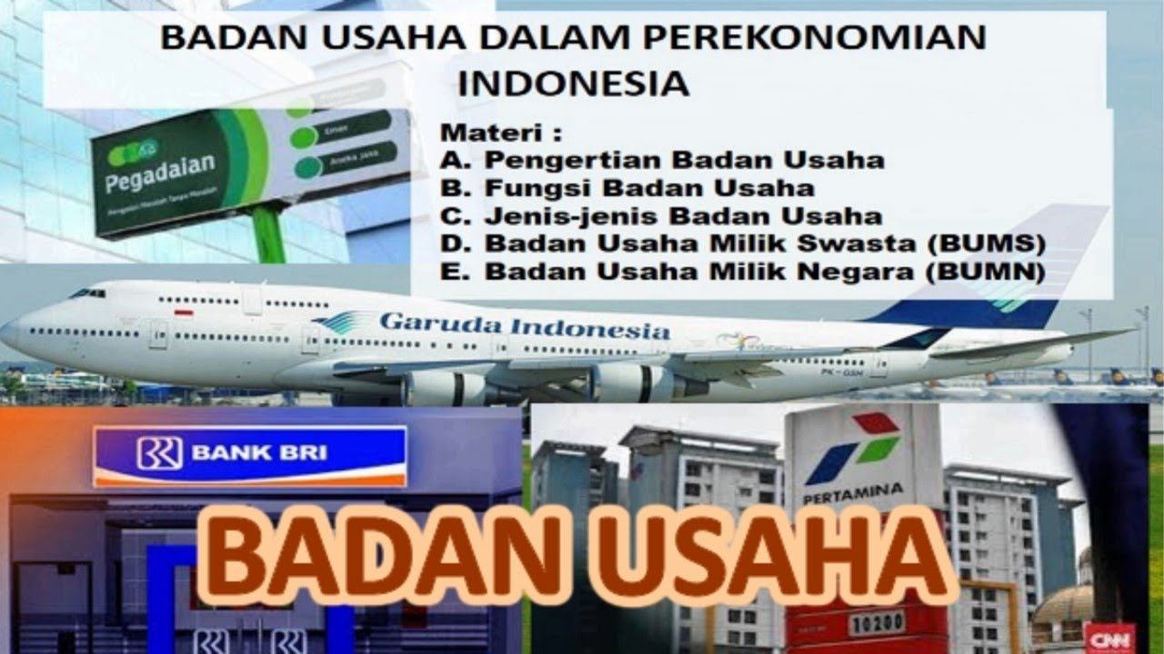 Badan Usaha Dalam Perekonomiaan Pertanyaan Jawaban Untuk Kuis Dan Tes