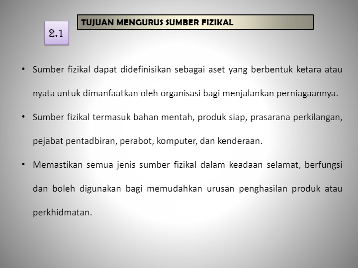 Sumber Fizikal Dan Teknologi Education Quizizz