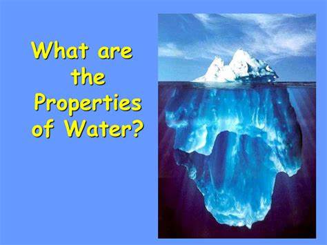 Properties of Water Vocabulary