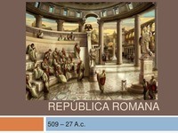 a república romana - Série 6 - Questionário