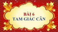 sự đồng dạng trong tam giác cân và tam giác đều - Lớp 1 - Quizizz