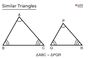 Similar Triangles: Angle-Angle