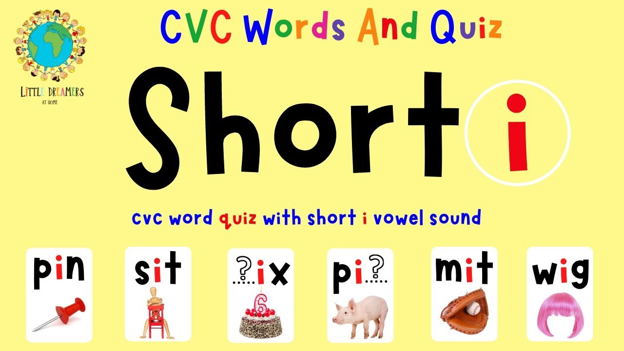 Spelling - Short i - Again problems & answers for quizzes and ...