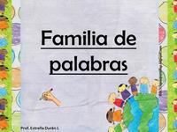 Familia de palabras - Grado 3 - Quizizz