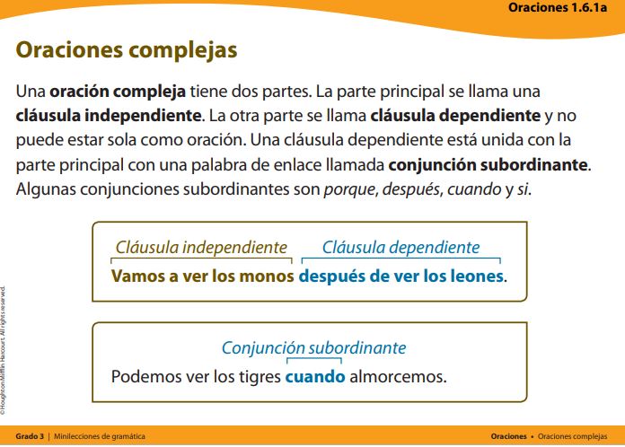 Estructura de la oración - Grado 3 - Quizizz