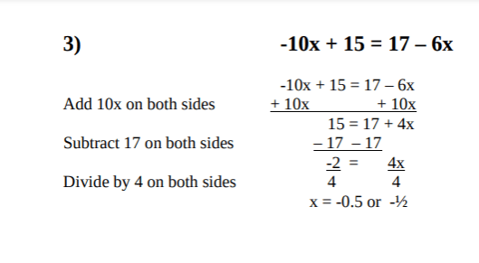 Solving Equations with Variables on Both Sides - Quizizz