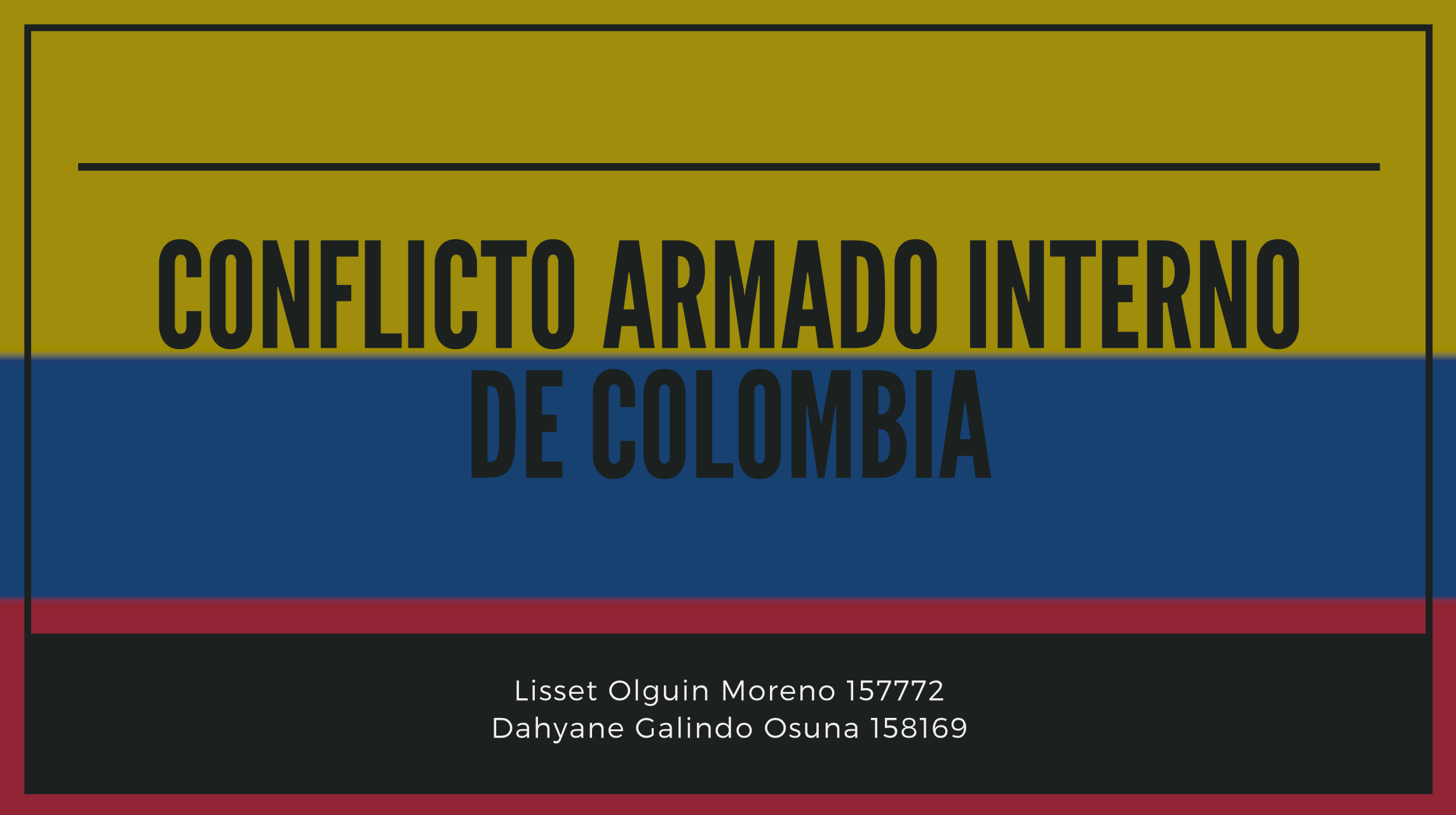 Conflicto Armado Interno De Colombia 66 Jugadas Quizizz 7394