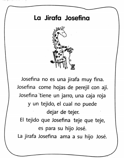 La jirafa Josefina