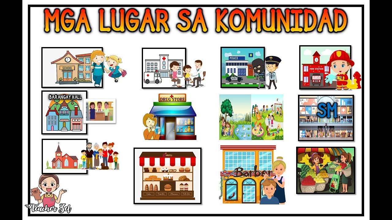 Mga Lugar Sa Komunidad Baamboozle Vrogue Co