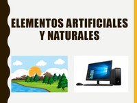 Elementos naturales y artificiales