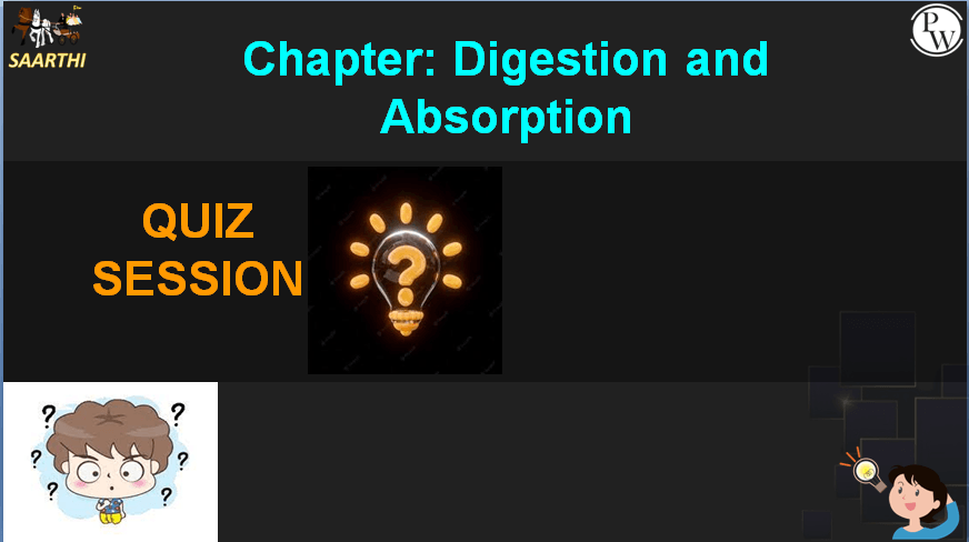 the digestive and excretory systems - Class 2 - Quizizz