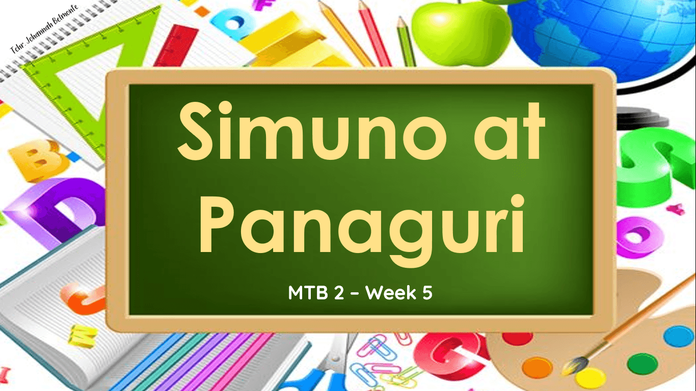 MTB Q1Week5 - Simuno At Panaguri | Quizizz