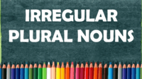 Formas plurales irregulares - Grado 1 - Quizizz