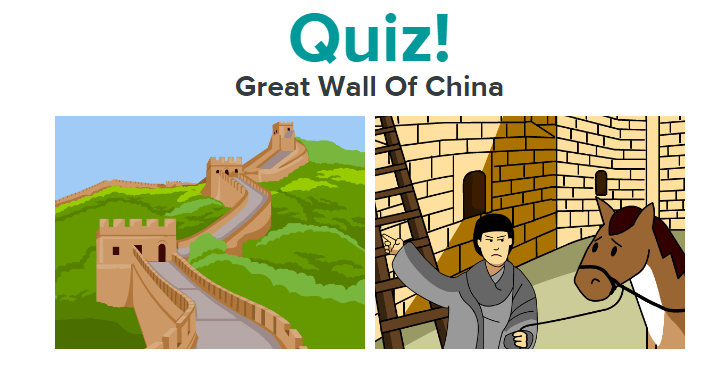 Brainpop Great Wall Of China World History Quiz Quizizz
