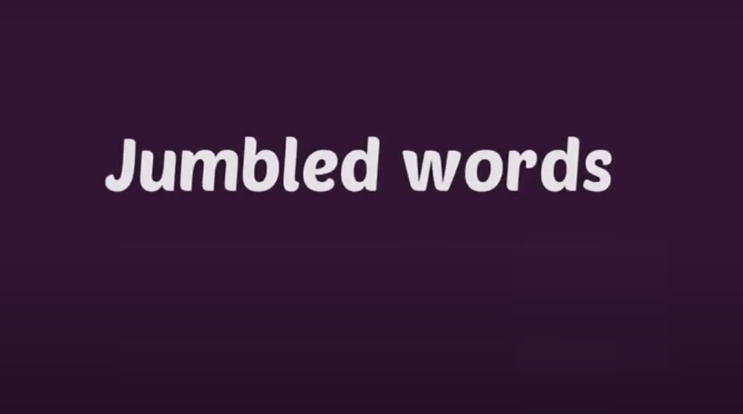 Jumble Words | 156 Plays | Quizizz