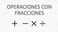 Restar fracciones Tarjetas didácticas - Quizizz