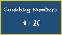 Counting Numbers 1-10 Flashcards - Quizizz