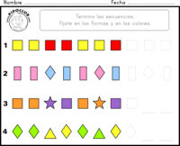 Patrones de formas - Grado 3 - Quizizz