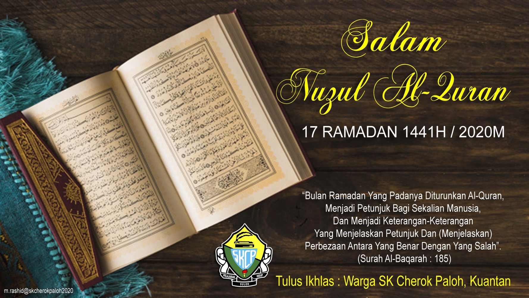 Kuiz Sempena Nuzul Al Quran 1441h Skcp Quiz Quizizz