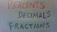 Converting Percents, Decimals, and Fractions - Grade 12 - Quizizz