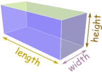 Volumen de un prisma rectangular - Grado 7 - Quizizz