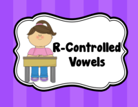 R-Controlled Vowels - Year 2 - Quizizz