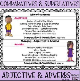 Comparativos y superlativos - Grado 5 - Quizizz