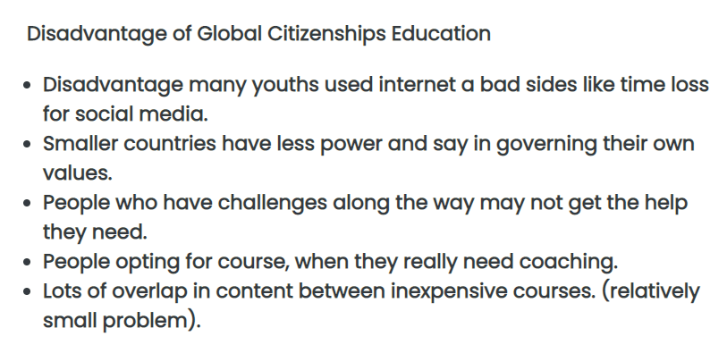 TCW Module 12 - Global Citizenship | Other - Quizizz