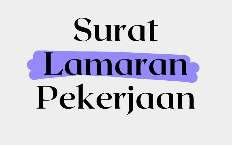 Download 78+ Contoh Surat Surat Lamaran Kerja Zuhri Gratis Terbaru